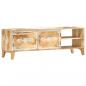 Preview: ARDEBO.de - TV-Schrank 120x30x40 cm Massivholz Mango