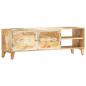 Preview: TV-Schrank 120x30x40 cm Massivholz Mango