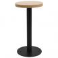 Preview: ARDEBO.de - Bistrotisch Hellbraun 40 cm MDF 