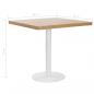 Preview: Bistrotisch Hellbraun 80x80 cm MDF