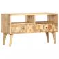 Preview: ARDEBO.de - TV-Schrank 90 x 30 x 50 cm Massivholz Mango