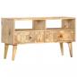 Preview: TV-Schrank 90 x 30 x 50 cm Massivholz Mango