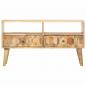 Preview: TV-Schrank 90 x 30 x 50 cm Massivholz Mango