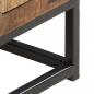 Preview: TV-Schrank 120x30x40 cm Altholz Massiv