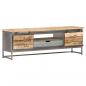 Preview: ARDEBO.de - TV-Schrank 120 x 30 x 40 cm Massivholz Mango