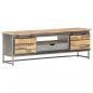 Preview: TV-Schrank 120 x 30 x 40 cm Massivholz Mango