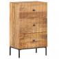 Preview: ARDEBO.de - Sideboard 45 x 30 x 75 cm Mango-Massivholz