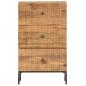 Preview: Sideboard 45 x 30 x 75 cm Mango-Massivholz