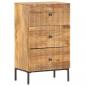 Preview: Sideboard 45 x 30 x 75 cm Mango-Massivholz