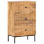 Preview: Sideboard 45 x 30 x 75 cm Mango-Massivholz