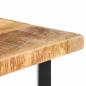 Preview: Bartisch 120x58x107 cm Raues Mangoholz