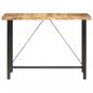 Preview: Bartisch 150x70x107 cm Raues Mangoholz