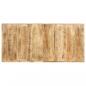 Preview: Bartisch 150x70x107 cm Raues Mangoholz