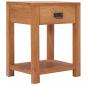 Preview: ARDEBO.de - Nachttisch 35x35x50 cm Massivholz Teak