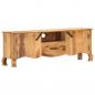 Preview: TV-Schrank 115 x 30 x 42 cm Massivholz