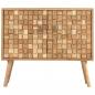 Preview: Sideboard 75 x 35 x 65 cm Massivholz Akazie