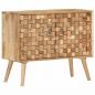 Preview: Sideboard 75 x 35 x 65 cm Massivholz Akazie