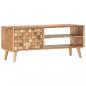 Preview: TV-Schrank 100×35×40 cm Massivholz Akazie 