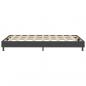 Preview: Boxspring-Bettgestell Grau Stoff 120x200 cm