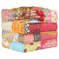 Preview: Modularer Pouf Patchwork Stoff