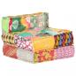 Preview: Modularer Pouf Patchwork Stoff