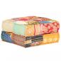 Preview: Pouf 60x70x36 cm Patchwork Stoff