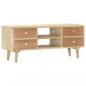 Preview: TV-Schrank 110×30×45 cm Mango Massivholz