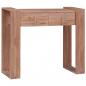 Preview: Konsolentisch 90x35x75 cm Teak Massivholz