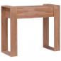 Preview: Konsolentisch 90x35x75 cm Teak Massivholz