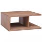 Preview: ARDEBO.de - Couchtisch 70 x 70 x 30 cm Massivholz Teak 