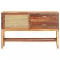 Preview: Sideboard 118x30x76 cm Altholz Massiv