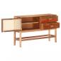 Preview: Sideboard 118x30x76 cm Altholz Massiv