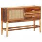 Preview: Sideboard 118x30x76 cm Altholz Massiv