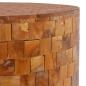 Preview: Couchtisch 60x60x35 cm Teak Massivholz