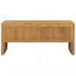 Preview: TV-Schrank 100x35x45 cm Teak Massivholz