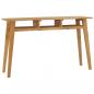 Preview: ARDEBO.de - Konsolentisch 120x35x75 cm Teak Massivholz