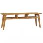 Preview: ARDEBO.de - TV-Schrank 120x35x45 cm Teak Massivholz