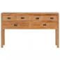 Preview: Sideboard 125x30x75 cm Massivholz Teak