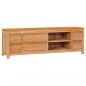 Preview: ARDEBO.de - TV-Schrank 120x30x40 cm Massivholz Teak