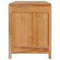 Preview: TV-Schrank 120x30x40 cm Massivholz Teak