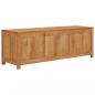 Preview: TV-Schrank 120x30x40 cm Massivholz Teak