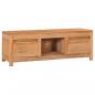 Preview: ARDEBO.de - TV-Schrank 100×30×35 cm Massivholz Teak