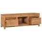 Preview: TV-Schrank 100×30×35 cm Massivholz Teak