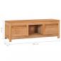 Preview: TV-Schrank 100×30×35 cm Massivholz Teak