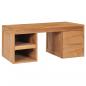 Preview: ARDEBO.de - Couchtisch 90×50×40 cm Massivholz Teak