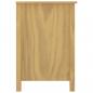 Preview: Schreibtisch Hill mit 3 Schubladen 120×50×74 cm Kiefernholz