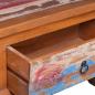 Preview: TV-Schrank 110x35x40 cm Teak Altholz