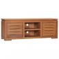 Preview: ARDEBO.de - TV-Schrank 110 x 30 x 40 cm Teak Massivholz