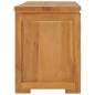 Preview: TV-Schrank 110 x 30 x 40 cm Teak Massivholz