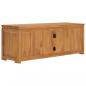 Preview: TV-Schrank 110 x 30 x 40 cm Teak Massivholz